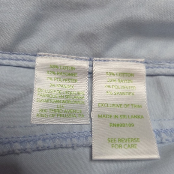 NWT Lilly Pulitzer Skinny Pants "Floral Pained Jean" - Picture 5 of 15